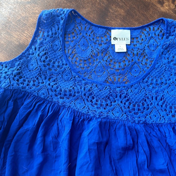 Stylus Cute Blue Top - Picture 4 of 6